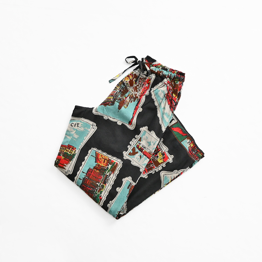 ≪Special Order≫ BINDU (ビンドゥー) バンダナ・イージーパンツ