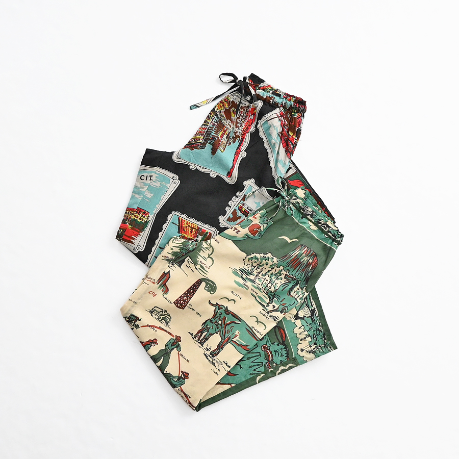 ≪Special Order≫ BINDU (ビンドゥー) バンダナ・イージーパンツ