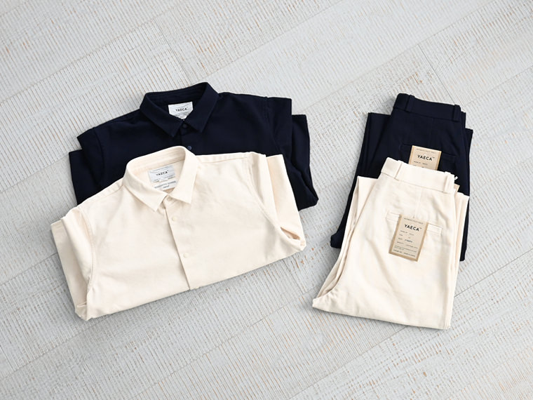 24ss 新品 未使用 YAECA チノ タックストレート white 24ss 新品 未使用 YAECA チノ タックストレート white - メルカリ