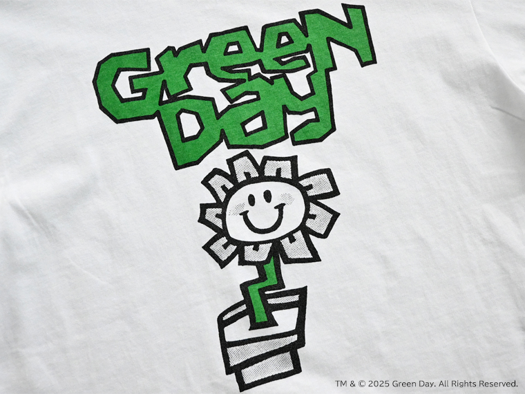GOOD ROCK SPEED (グッドロックスピード) GREEN DAY / FLOWER POT 半袖