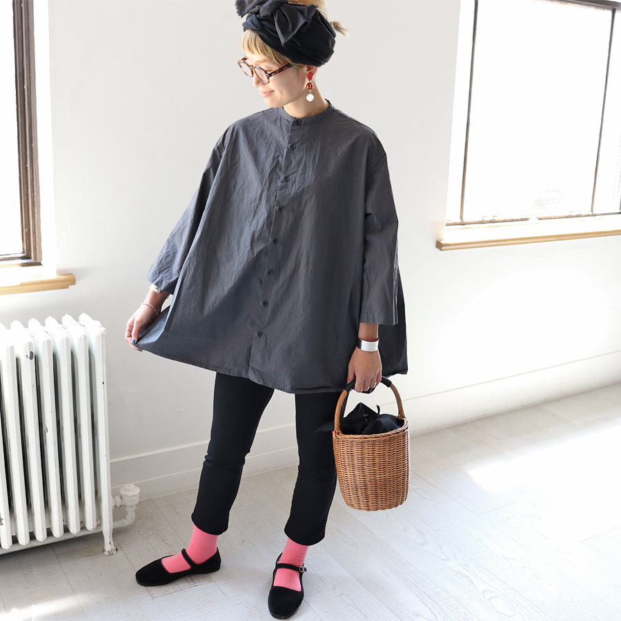 Veritecoeur (ヴェリテクール) バッグギャザーブラウス