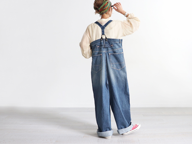 Rhodo lirion ロドリリオン サスペンダーパンツ RHODOLIRION/ロドリリオン Suspender Pants - Chino Cloth