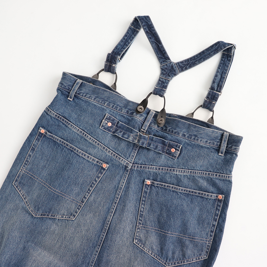 【さかな様】ロドリリオン5Pockets Suspender PantDenim RHODOLIRION/ロドリリオン 5Pockets Suspender Pant-Denim