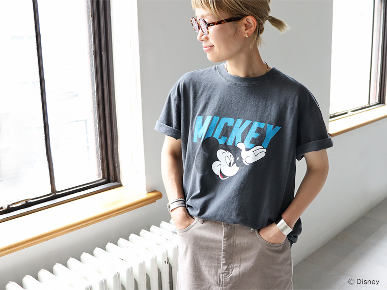 GOOD ROCK SPEED (グッドロックスピード) ミッキーマウス - 半袖Tシャツ