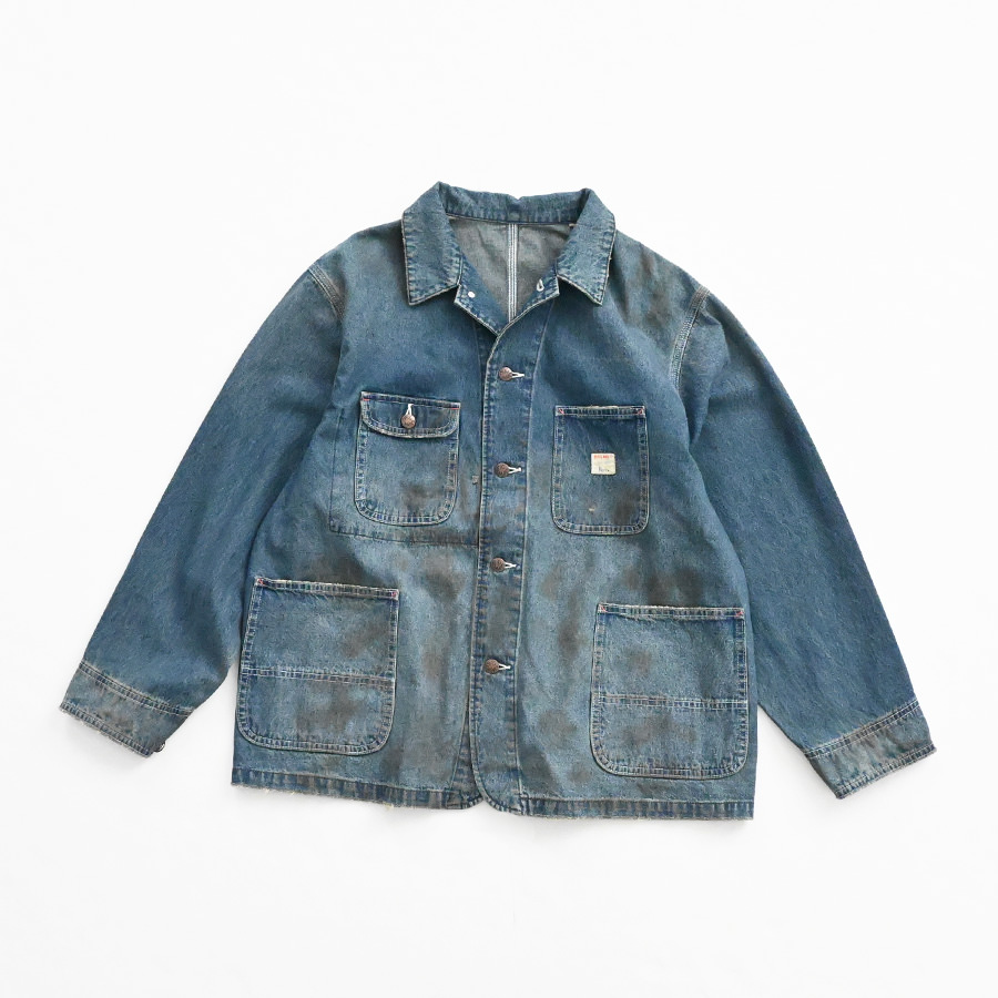 80's BIGMAC Coverall Jacket ビックマック Big Mac/80's Vintage Blanket Lined Denim Coverall Jacket