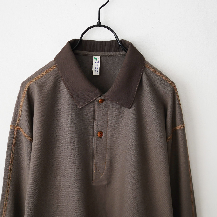 NOROLL（ノーロール) DRY WASHI L/S POLO
