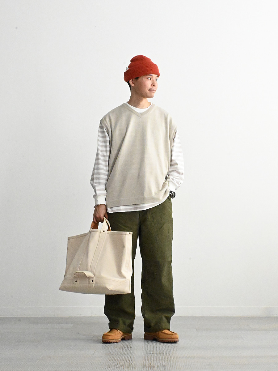 maillot mature(マイヨマチュア) Boundary V Neck Vest (バウン