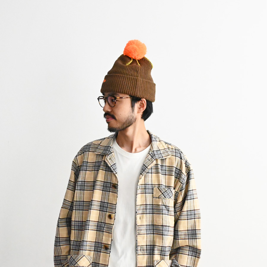 NEW ERA (ニューエラ) ポンポンニット Powered by GORO