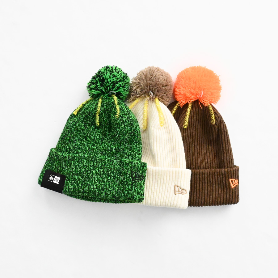 NEW ERA (ニューエラ) ポンポンニット Powered by GORO