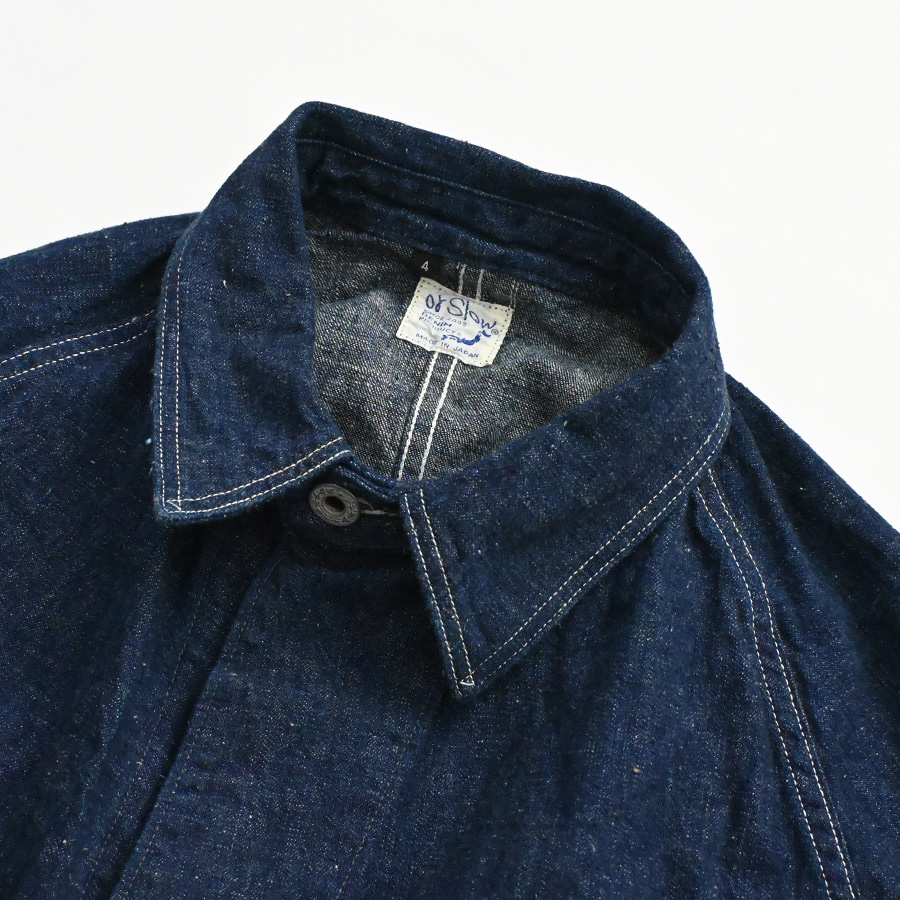 濃紺 40s 大戦デニムカバーオール 2 M orSlow 月桂樹 オアスロウ orSlow 1940S デニムカバーオール 2 濃紺 40s 大戦デニムカバーオール