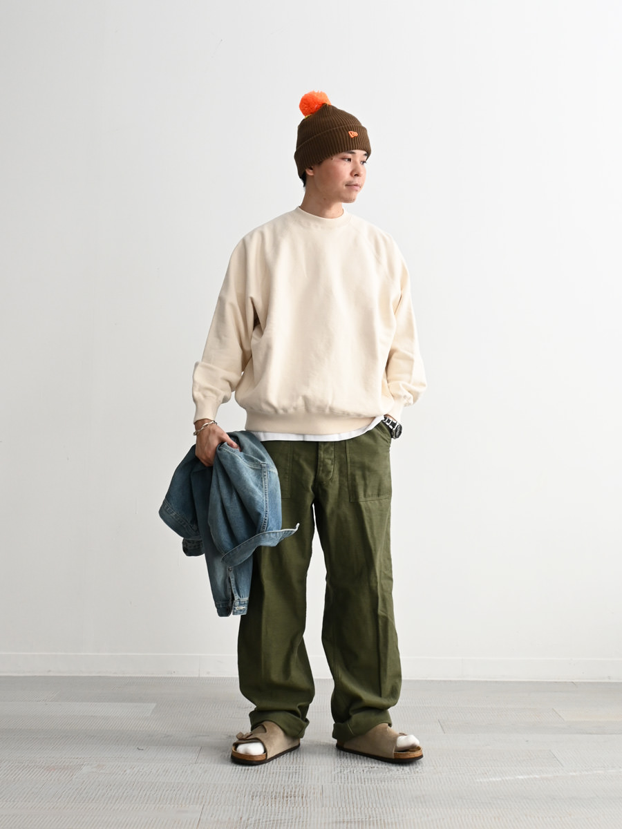 maillot (マイヨ) Heavy Sweat Big Crew Trainer (ヘビーウェイト