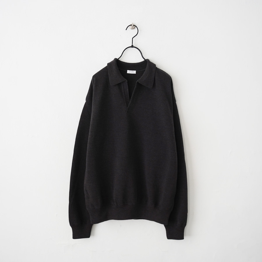 クレプスキュール　Moss Stitch Skipper crepuscule / クレプスキュール ： Co/Wo Moss Stitch Skipper 全3色