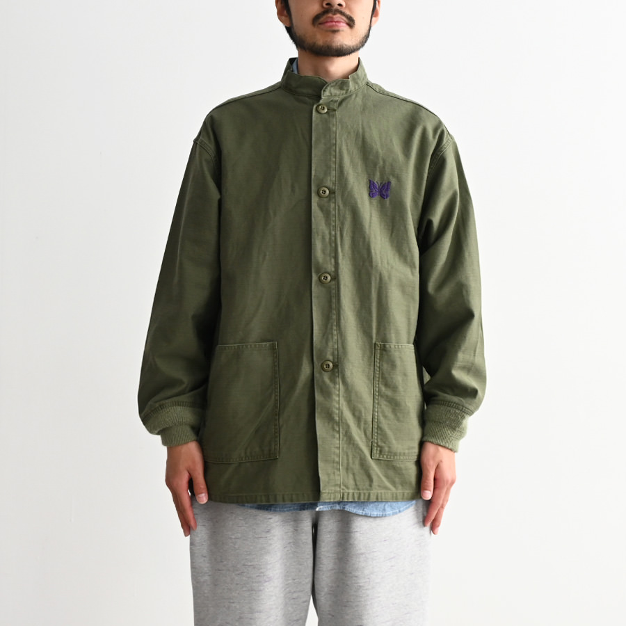 NEEDLES Army Shirt Sサイズ Needles (ニードルズ) S.C. ARMY SHIRT - REVERSED SATEEN