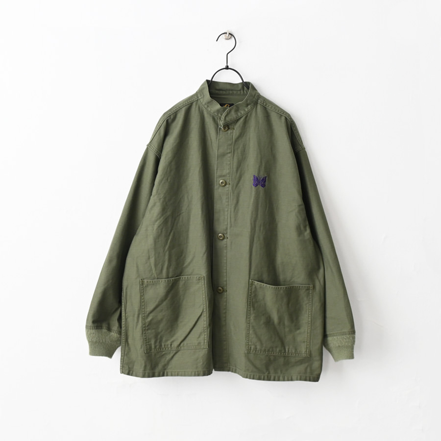 Needles (ニードルズ) S.C. ARMY SHIRT - REVERSED SATEEN