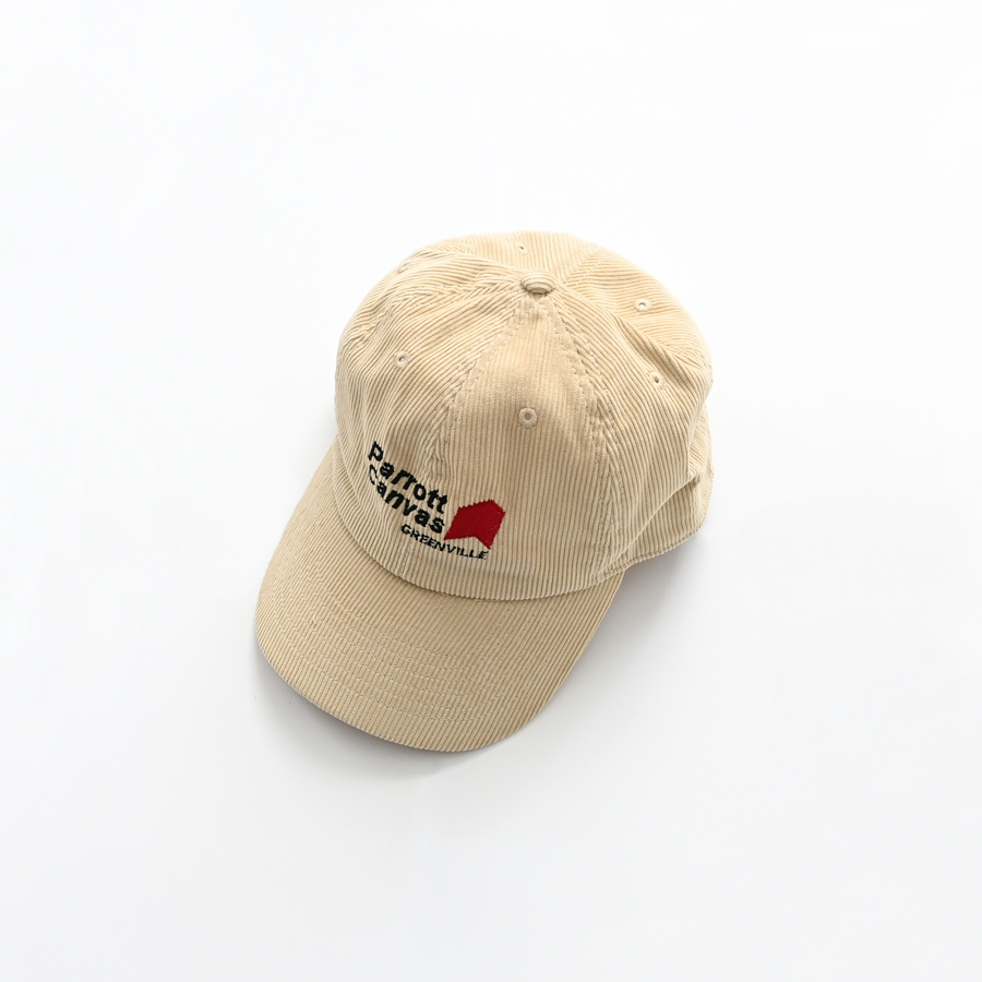 PARROTT CANVASコーデュロイキャップ PARROTT CANVAS/パロットキャンバス】 PCMコーデュロイキャップ