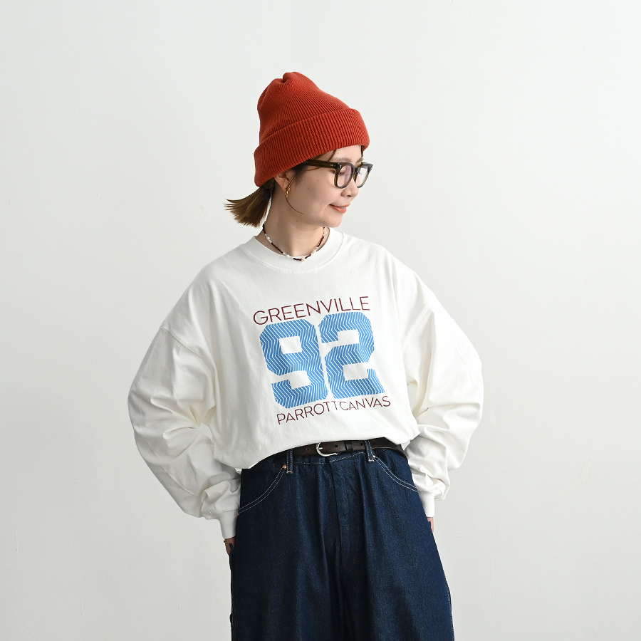 PARROTT CANVAS(パロットキャンバス) Graphic L/S T-shirt