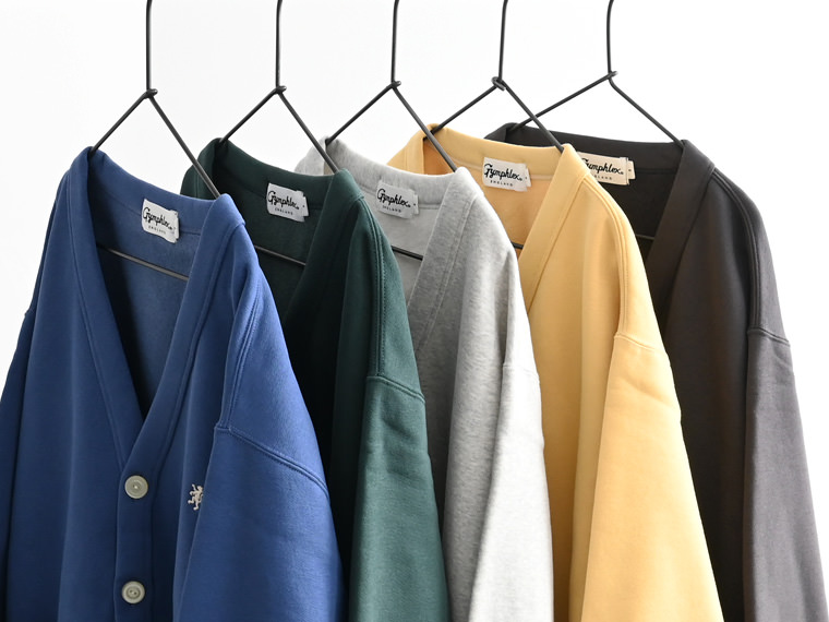 Gymphlex (ジムフレックス) Vネックスウェットカーディガン