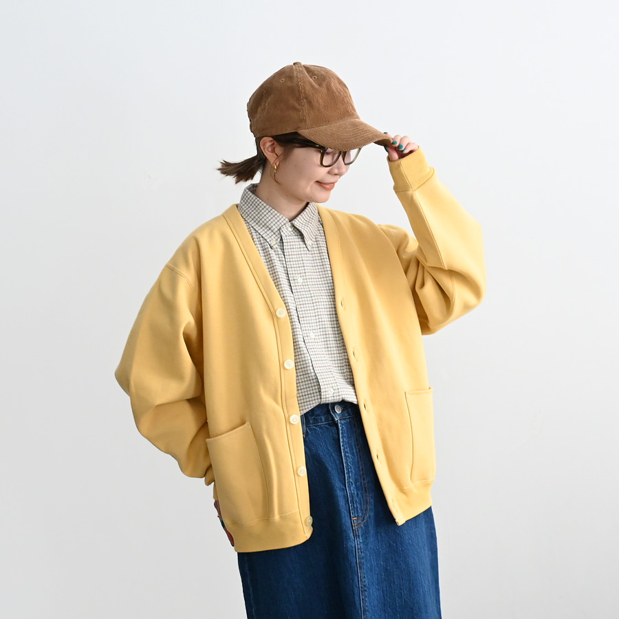 Gymphlex (ジムフレックス) Vネックスウェットカーディガン