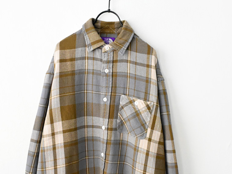 トップス 525072 THE NORTH FACE PURPLE LABEL Plaid THE NORTH FACE PURPLE LABEL (ザ ノースフェィス パープル