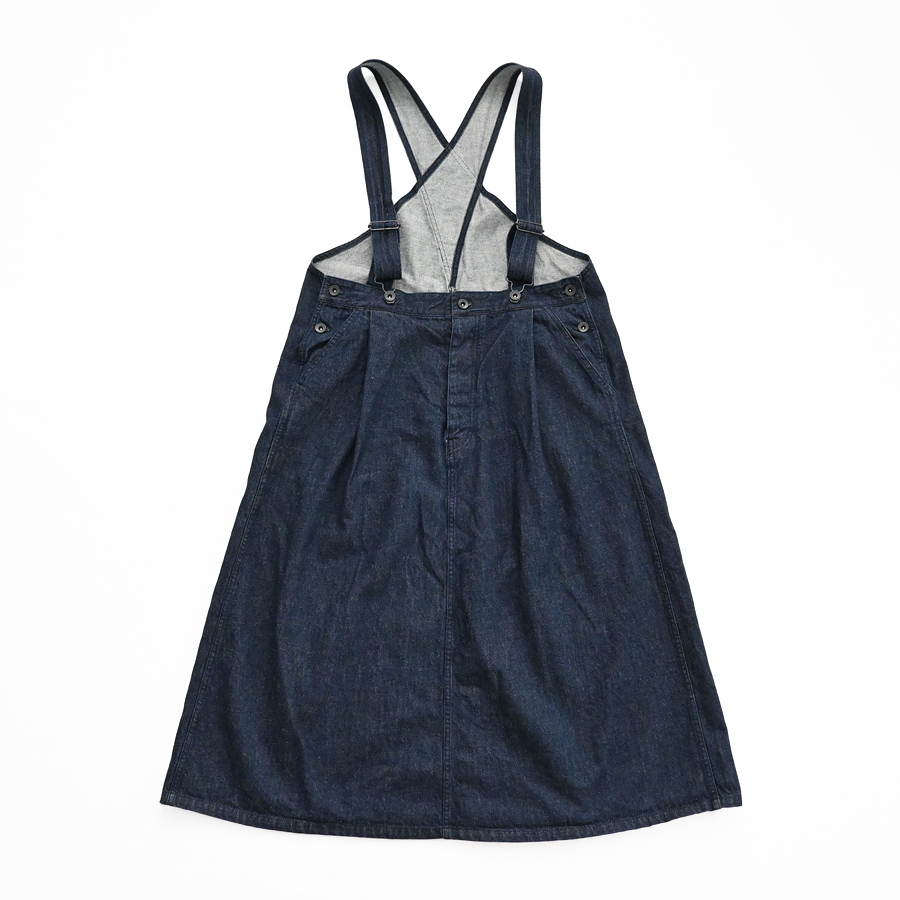 Veritecoeur (ヴェリテクール) デニムジャンパースカート (全2色)