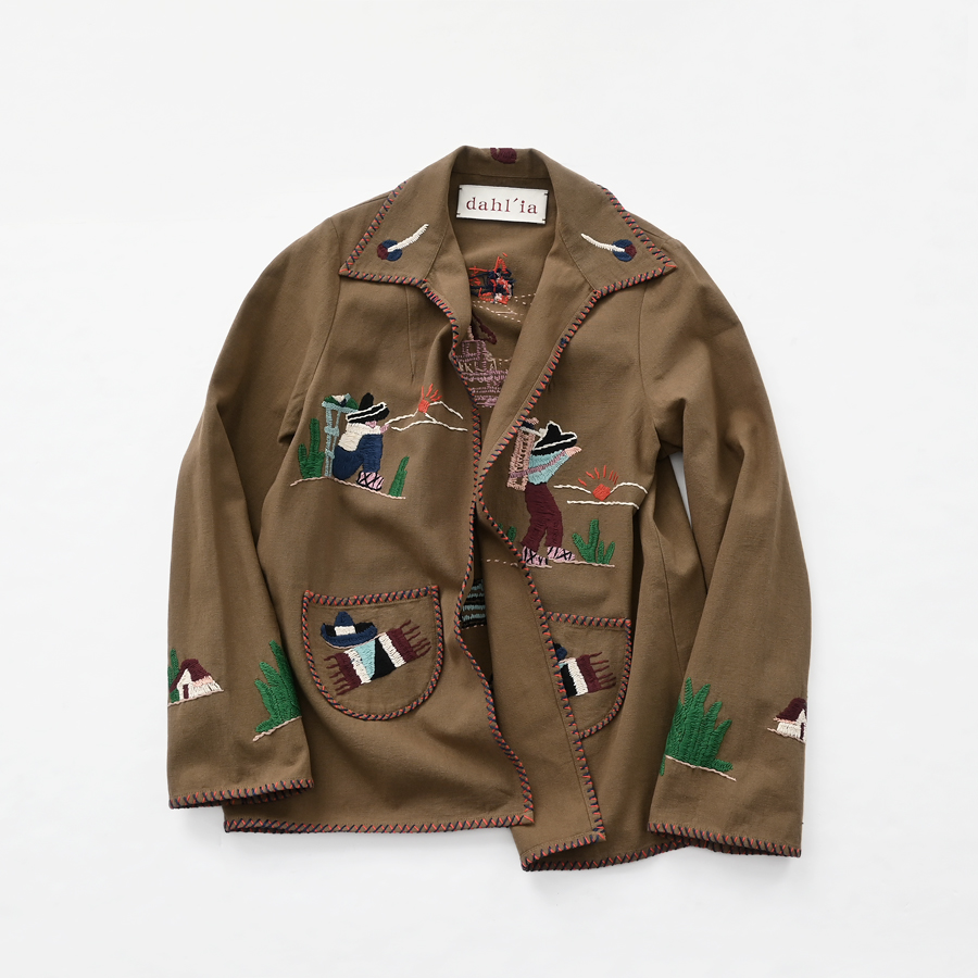 dahl'ia (ダリア) メキシカンジャケット