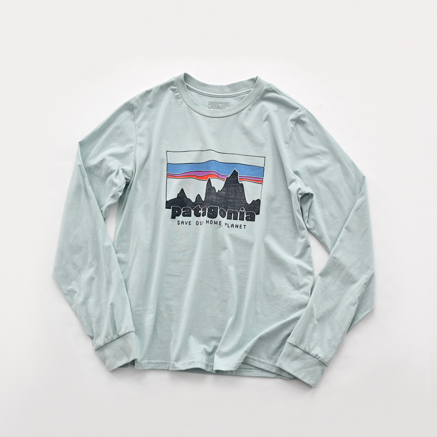 patagonia (パタゴニア) キッズ・ロングスリーブ・グラフィック
