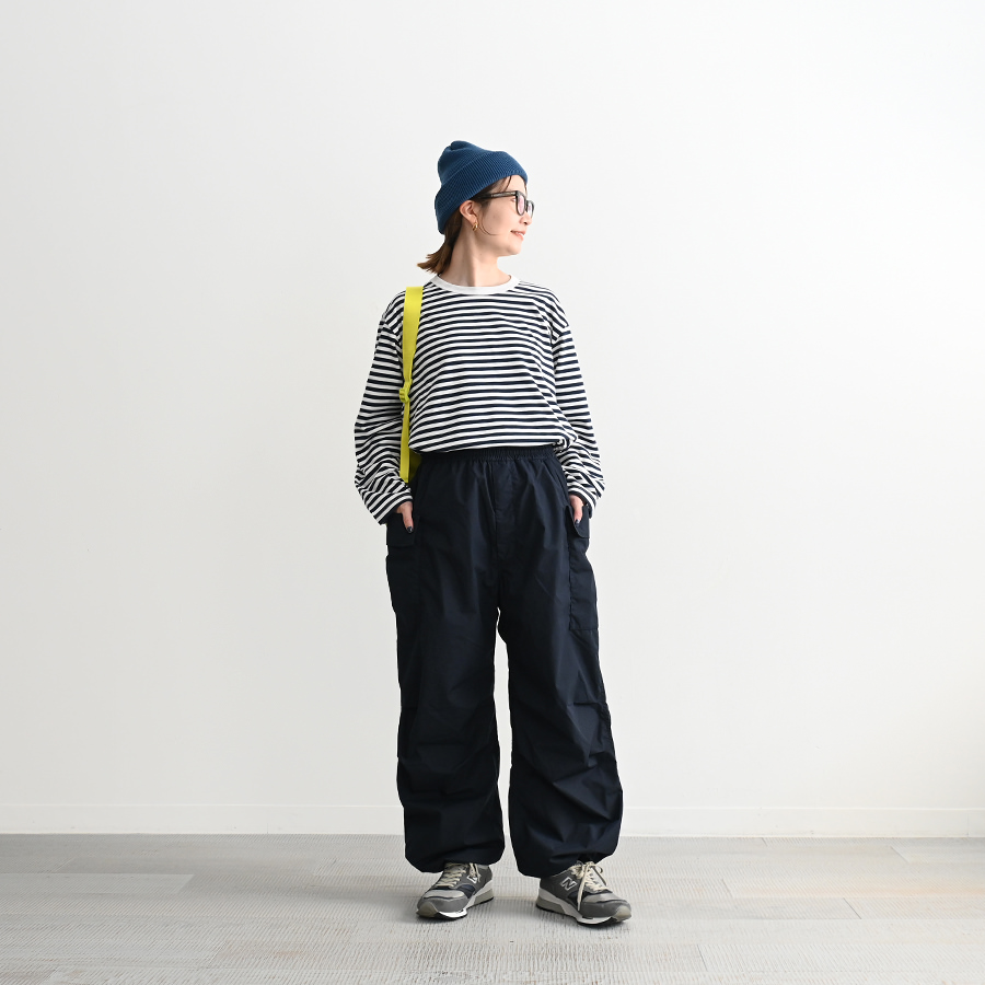 nanamica（ナナミカ）COOLMAX Stripe Jersey L/S Tee