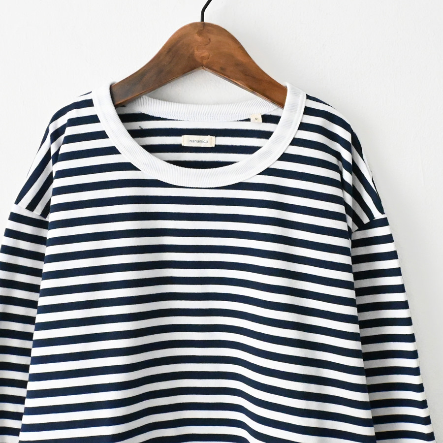 nanamica（ナナミカ）COOLMAX Stripe Jersey L/S Tee