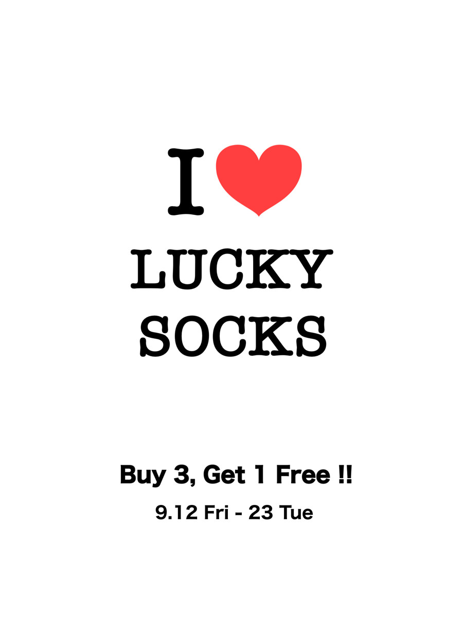 I ❤️ LUCKY SOCKS