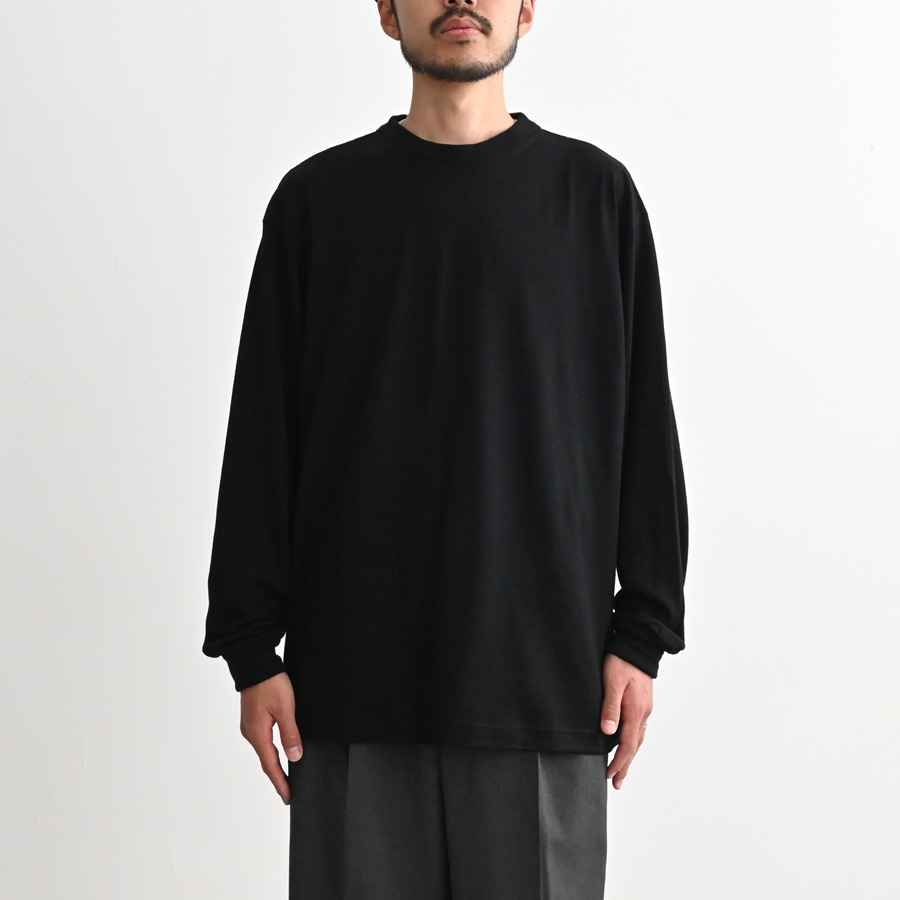 maillot mature(マイヨマチュア) Super Wool Long-Tee (スーパーウール