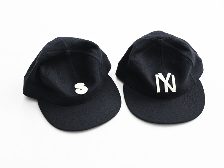 極美品✨正規品✨MONCLEAR キャップ　ブラック　ファー　Sサイズ COOPERS TOWN BALL CAP(クーパーズタウンボールキャップ) WOOL FLANNEL