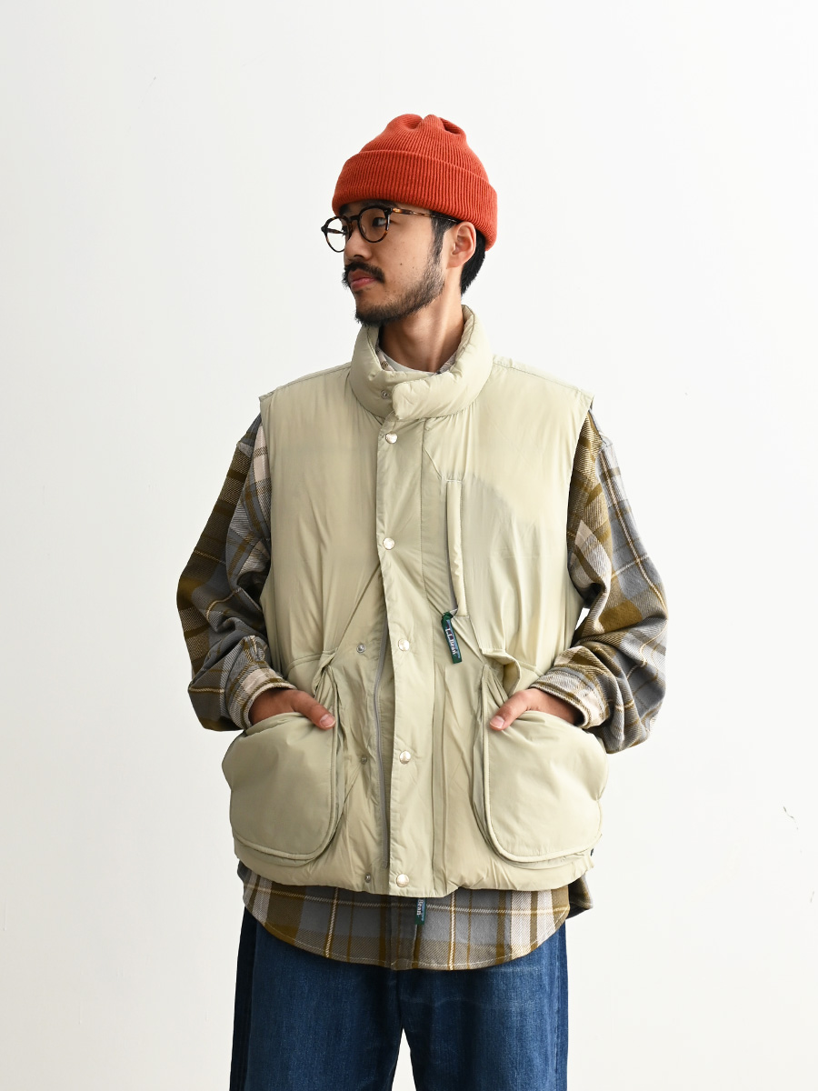 eyden着用　ballin人気ベスト 中々出回ってないです。 L.L.Bean (エルエルビーン) ホールデン・ダウン・ベスト