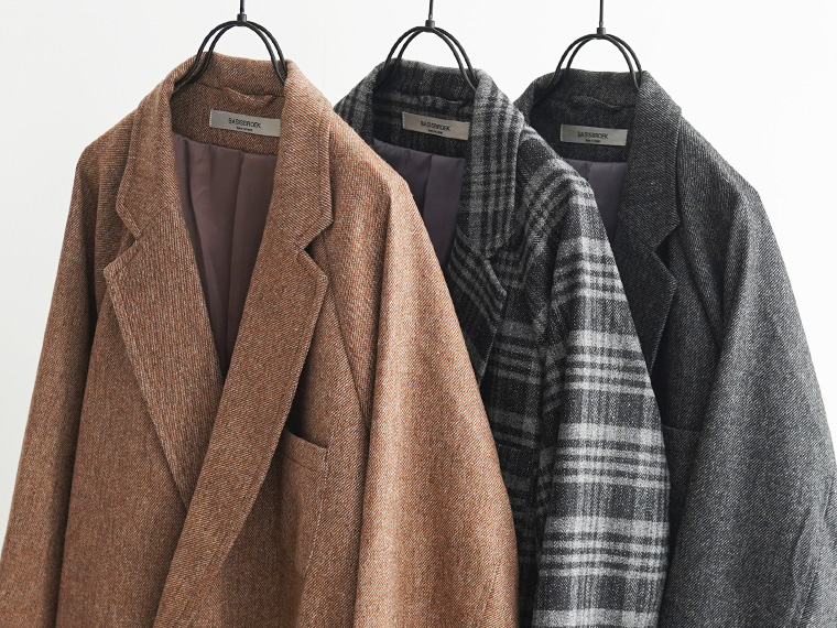 BASISBROEK (バージスブルック) ツイードジャケット 