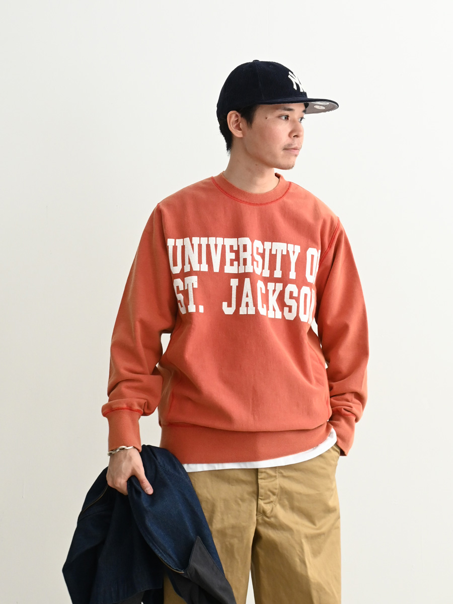 JACKSON MATISSE (ジャクソンマティス) UNIVERSITY OF ST.JACKSON Sweat