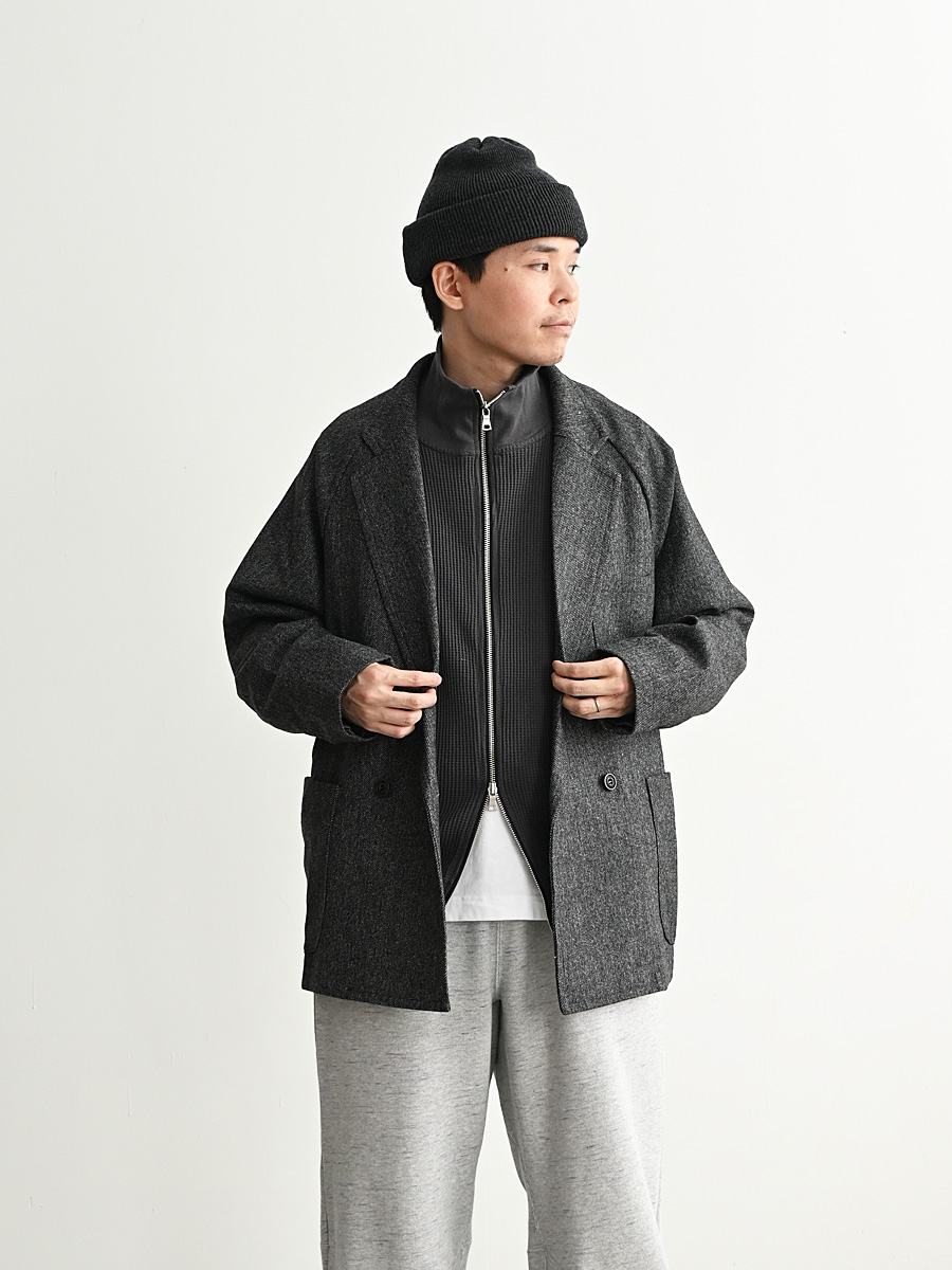 BASISBROEK (バージスブルック) ツイードジャケット 