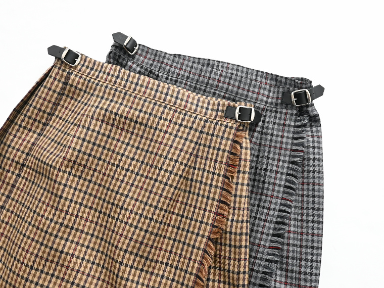 O'NEIL OF DUBLIN(オニールオブダブリン) EASY LONG KILT (CHARCOAL)