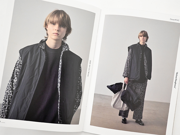 TOUJOURS (トゥジュー) Reversible Padded Utility Vest (リバーシブル