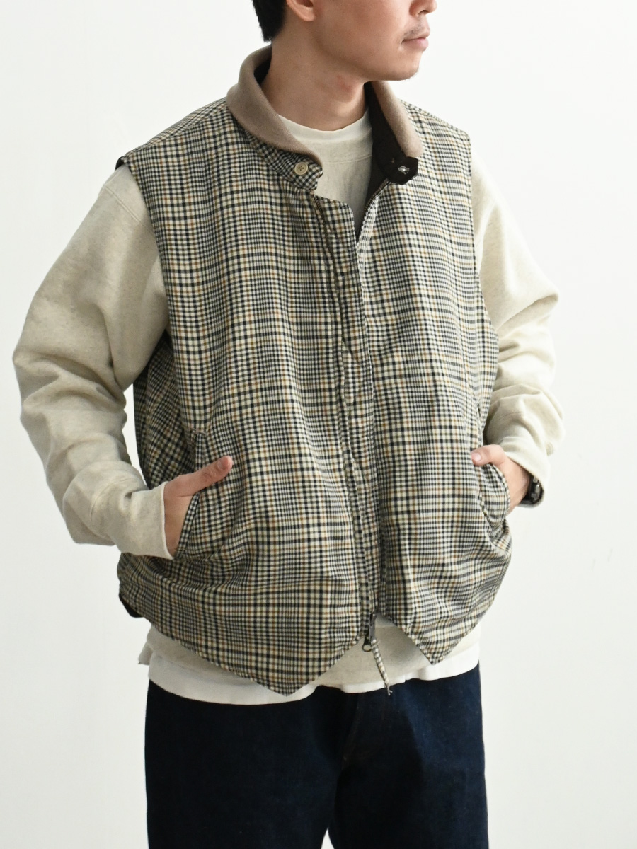 ENGNIEERED GARMENTS フード ベスト L 53-10-128 ENGINEERED GARMENTS