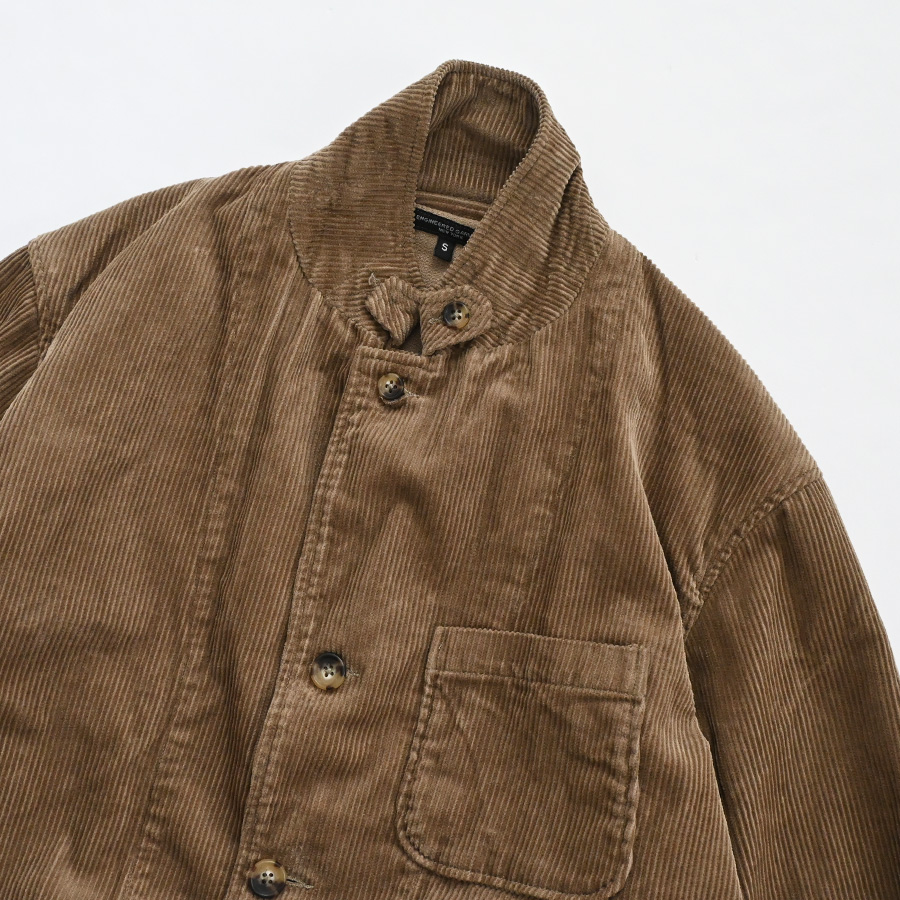 ENGINEERED GARMENTS LOITER JACKET S 茶色 Engineered Garments Loiter Jacket, Dark Brown – Glasswing