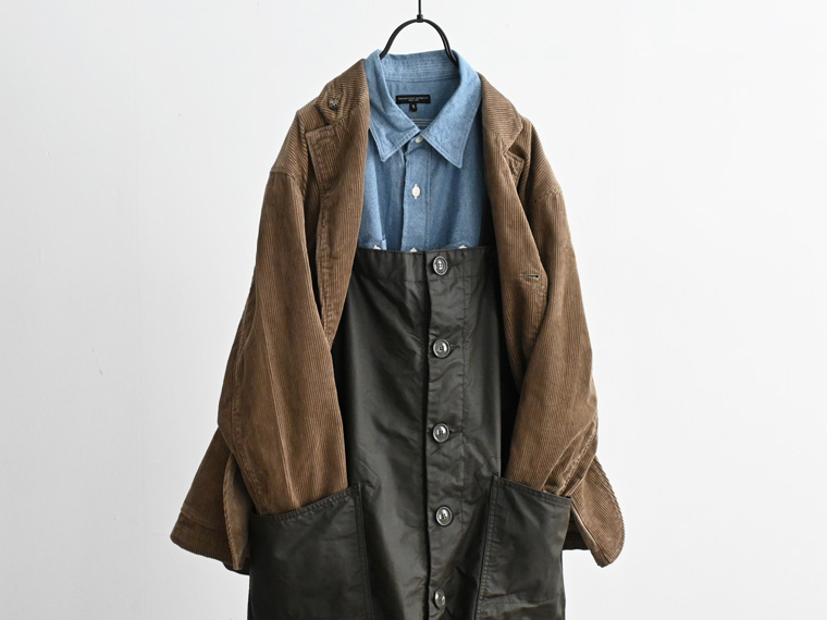 ENGINEERED GARMENTS、オーバーオール、アメリカ製 ENGINEERED GARMENTS[エンジニアド ガーメンツ]Overalls 6.5oz Flat