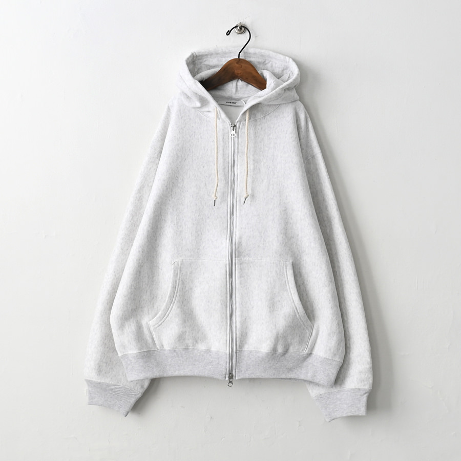 PHEENY(フィーニー) Athletic fleece zip up hoodie