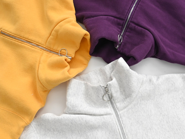 美品 pheeny フィーニー ハーフジップ プルオーバー タグ付き Athletic fleece half zip P／O PA24