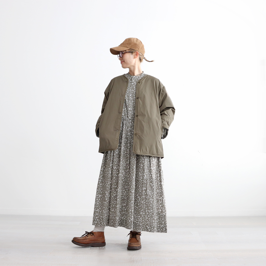 TOUJOURS トゥジュー　コットン　ジャケット　羽織り WOMEN'S】TOUJOURS（トゥジュー）“Coverall Jacket - GARMENT