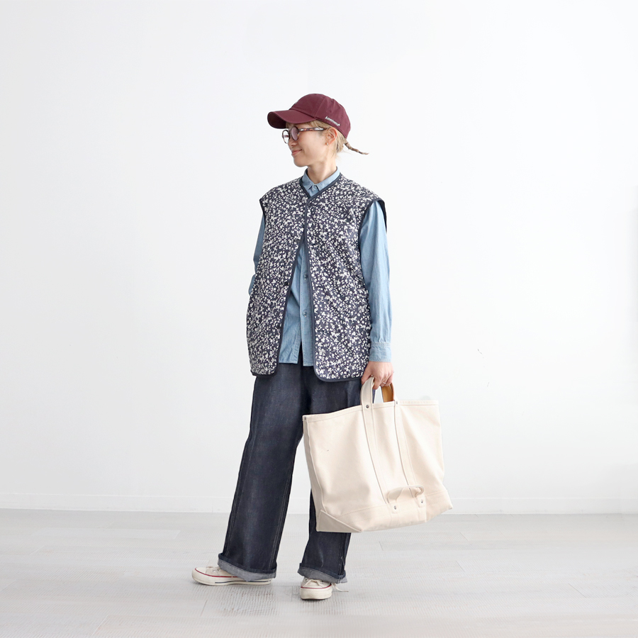 toujoursリバーシブルボアベスト size 1 TOUJOURS ユーティリティ