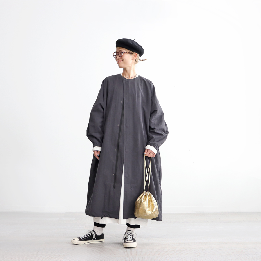 Honnete オネット オーバーサイズトレンチコート　サイズ1 IMG_5555HT.jpg