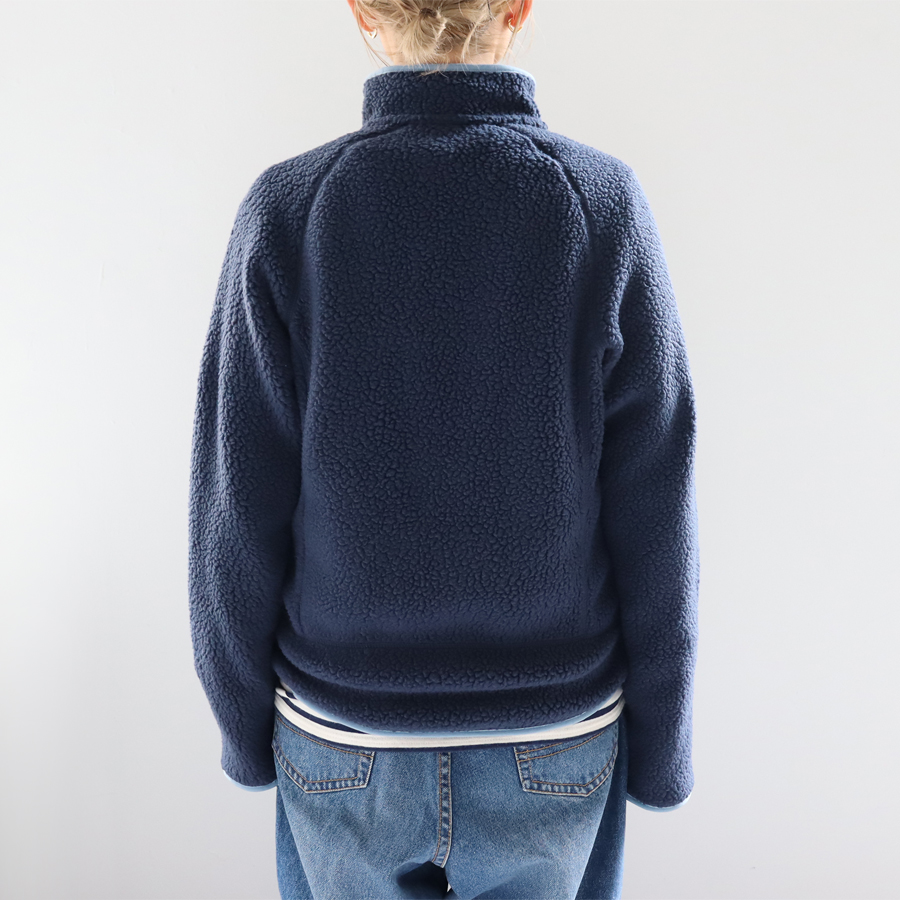 パタゴニア　patagonia　レトロパイルジャケット　キッズXXL パタゴニア】キッズ・レトロX・ジャケット【カラー GRAYLING