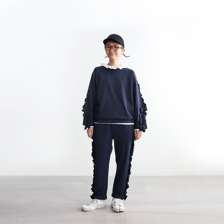 RhodolirioN (ロドリリオン) Swallow Frill Side PT (サイドフリルパンツ)