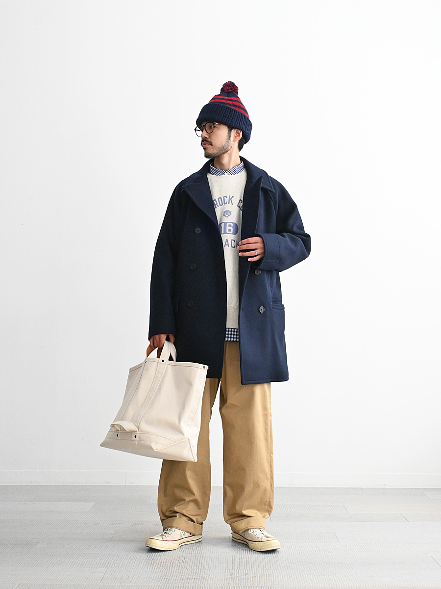 A Vontade（アボンタージ) Raglan Pea Coat Ver.2 VTD-0582-CT