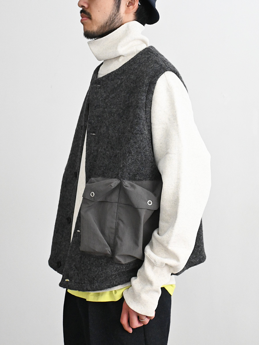 HAVERSACK (ハバーサック) スライバーニット ベスト 