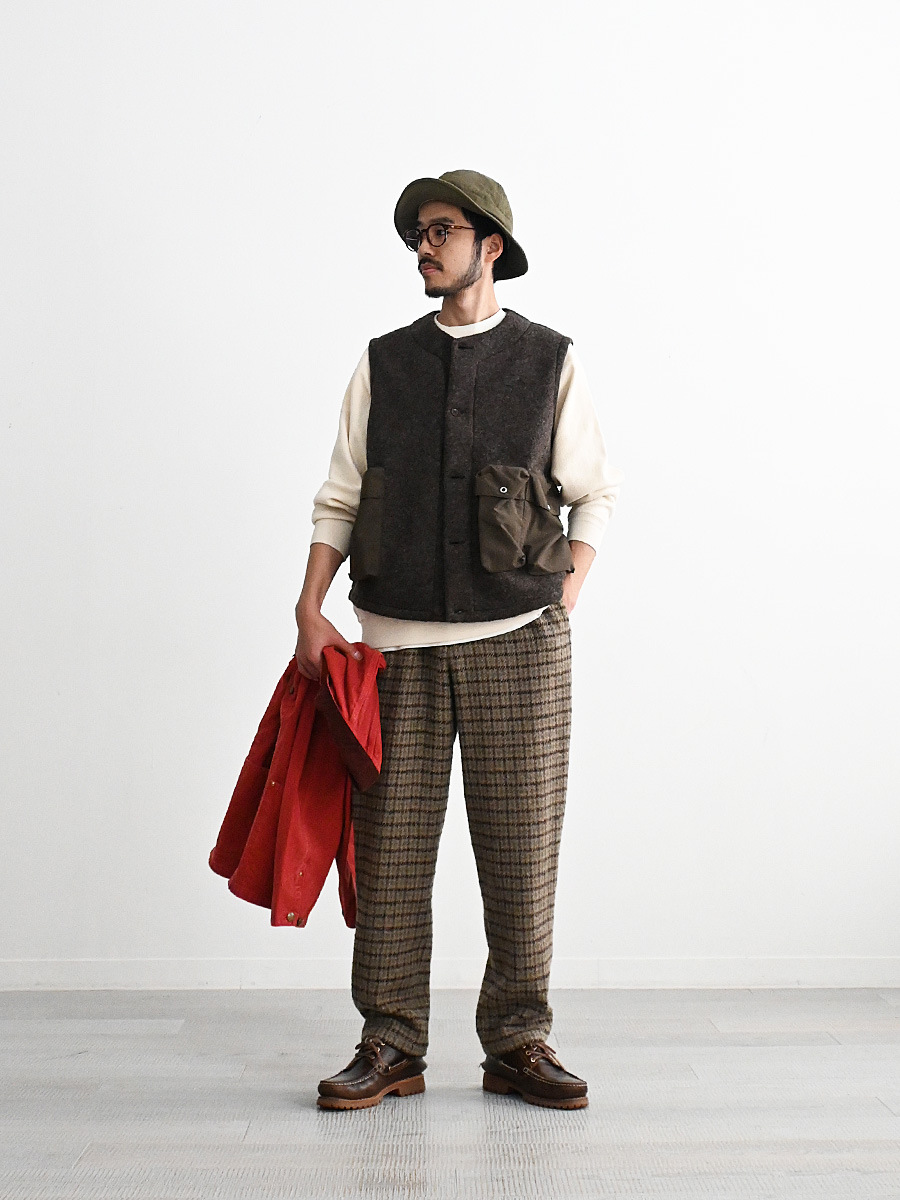 HAVERSACK (ハバーサック) スライバーニット ベスト 